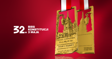 Oto medal 32. Biegu Konstytucji 3 Maja! PKO Bank Polski Sponsorem Głównym 32. Biegu Konstytucji 3 Maja